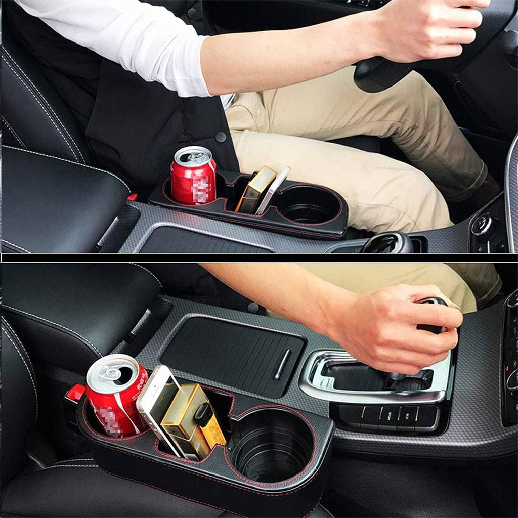 Organisateur de remplissage d’espace de voiture avec porte-gobelet - Accessoires Auto/Moto - صورة 7