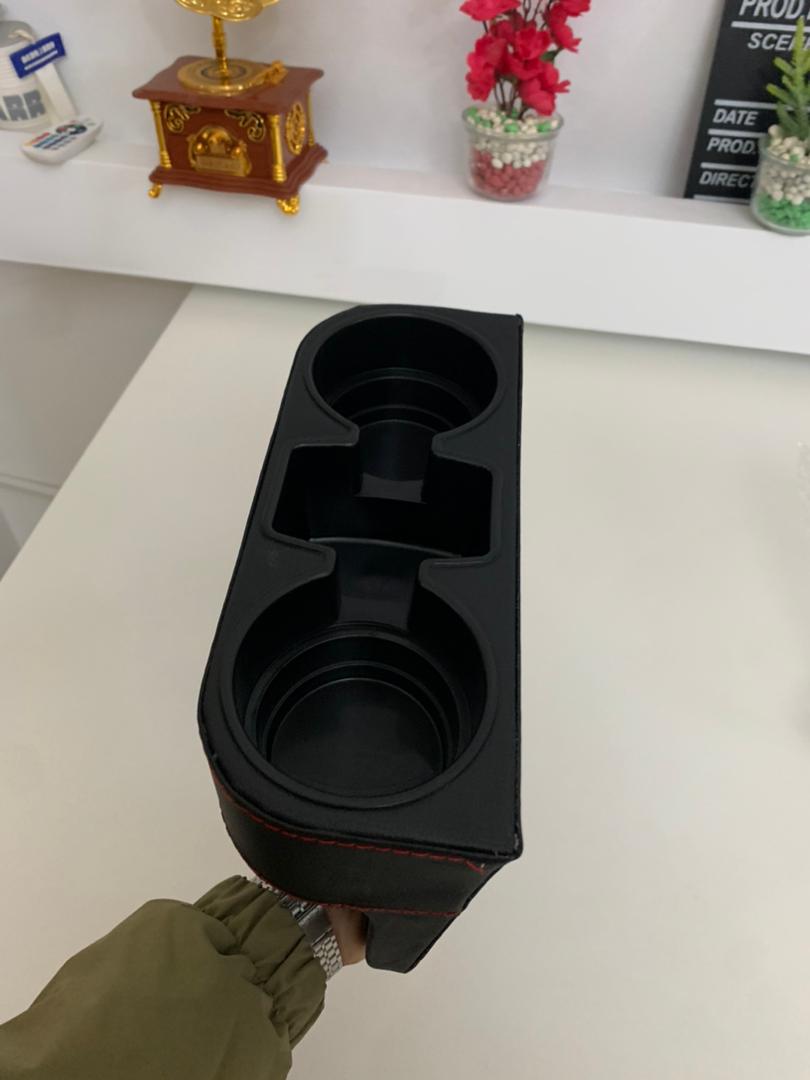 Organisateur de remplissage d’espace de voiture avec porte-gobelet - Accessoires Auto/Moto - صورة 9