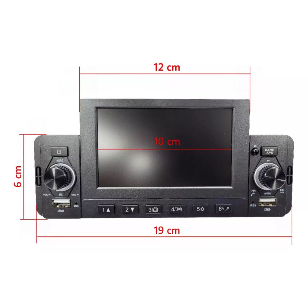 Autoradio Bluetooth avec Écran MP5 et Fonction MirrorLink – راديو سيارة بلوتوث مع شاشة - Accessoires Auto/Moto - صورة 8