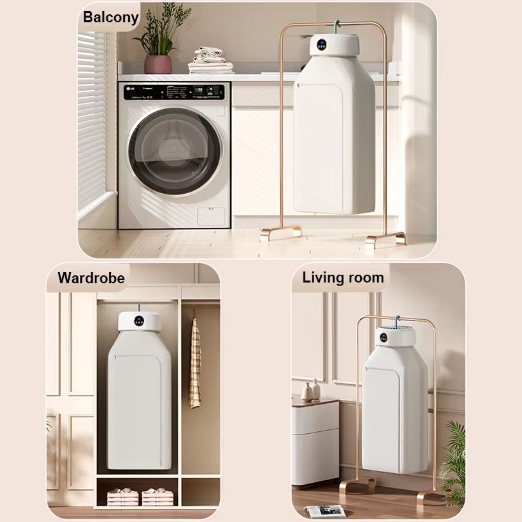 Sèche-linge Électrique Portable 600W – مجفف ملابس كهربائي محمول - Maison - صورة 2