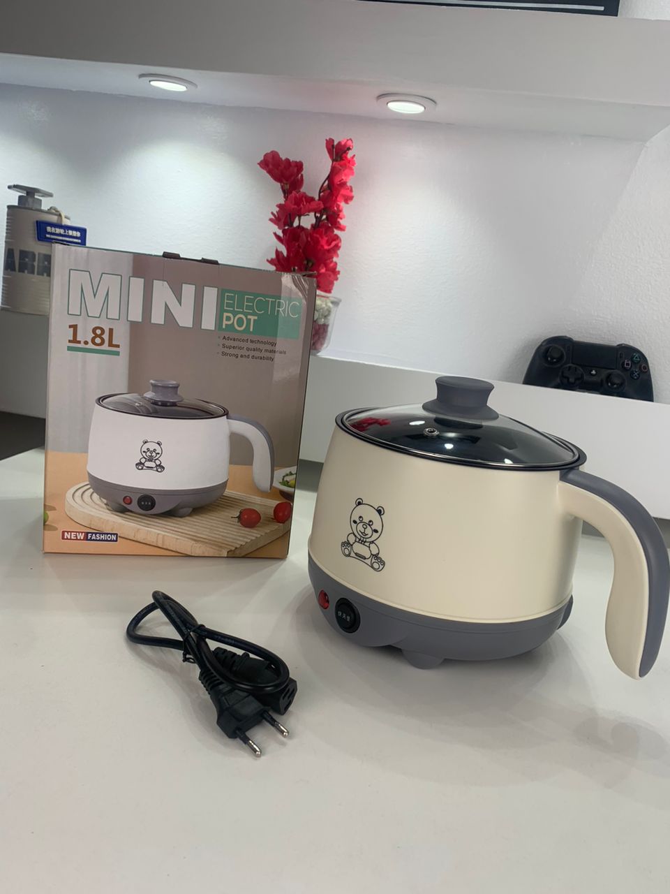 Multicuiseur Électrique Multifonction 1.8L Antiadhésif 220V – جهاز طهي كهربائي متعدد الوظائف - Cuisine - صورة 12