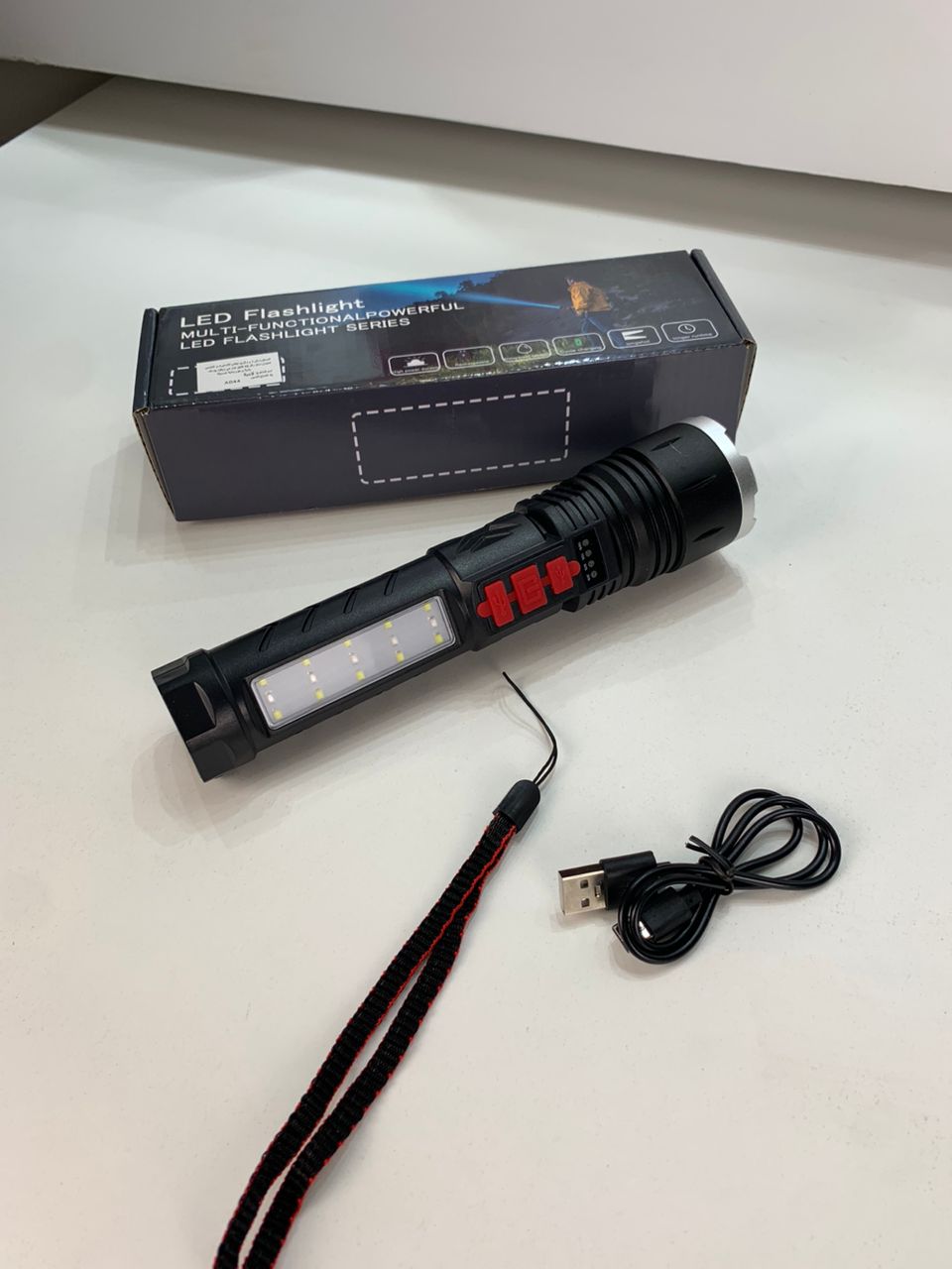 Lampe de Poche Téléscopique 50 LED – مصباح يدوي - Outillage et Bricolage - صورة 6