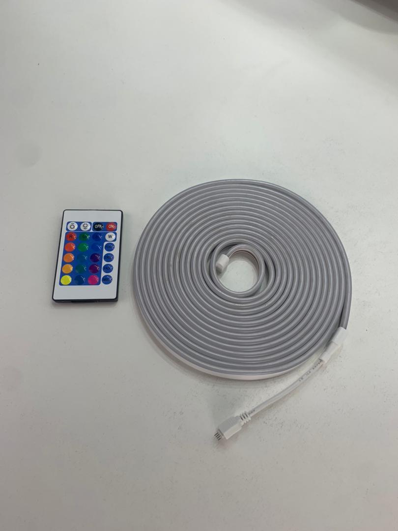 Strip LED 5M Multicolor Effet Neon - شريط إضاءة ملون - Électronique - صورة 10