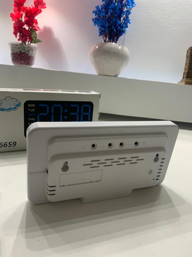 Horloge Murale et Table Numérique à Écran LED Multifunction – ساعة حائط و طاولة رقمية - Électronique - صورة 7