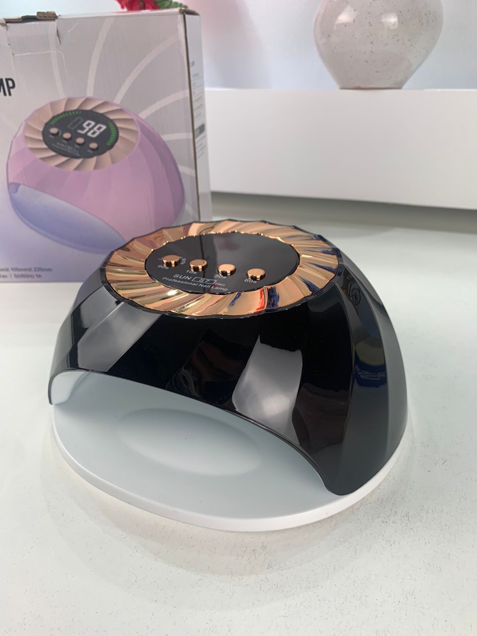 Lampe à Ongles UV LED 268W avec Capteur Automatique et 4 Minuteries – مصباح العناية بالأظافر - Soins et Beauté - صورة حقيقية 10