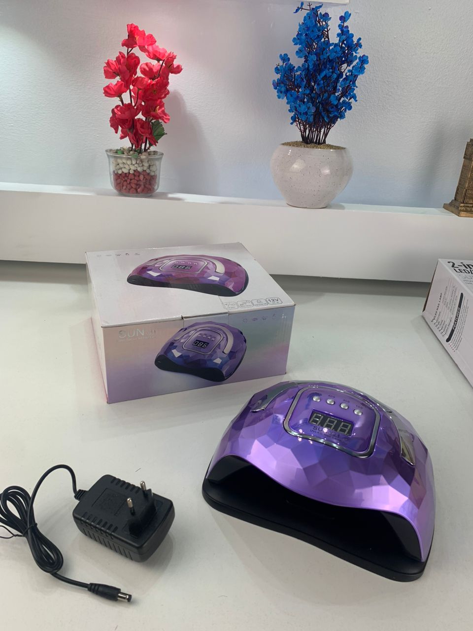 Lampe à Ongles UV LED 248W avec Capteur Automatique et Minuteries – مصباح أظافر - Soins et Beauté - صورة حقيقية 7