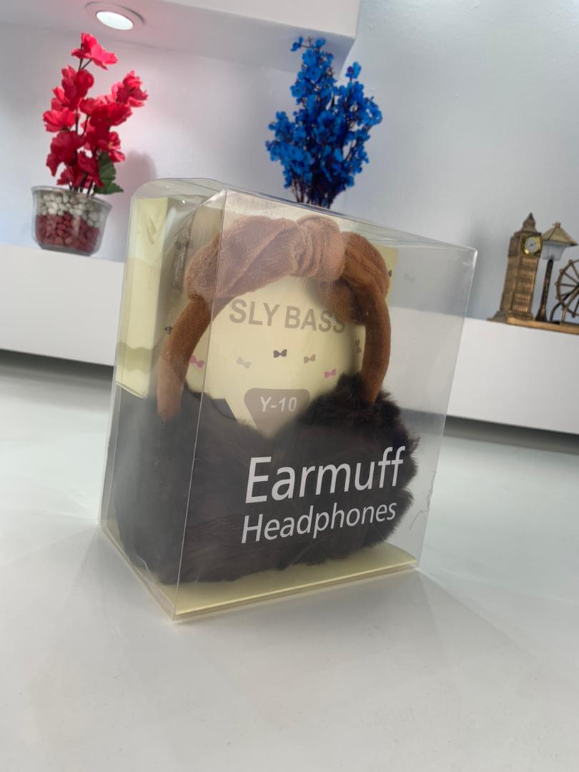 Cache-Oreilles et Casque Audio en Fausse Fourrure pour Femmes – سماعات رأس دافئة - Électronique - صورة حقيقية 17