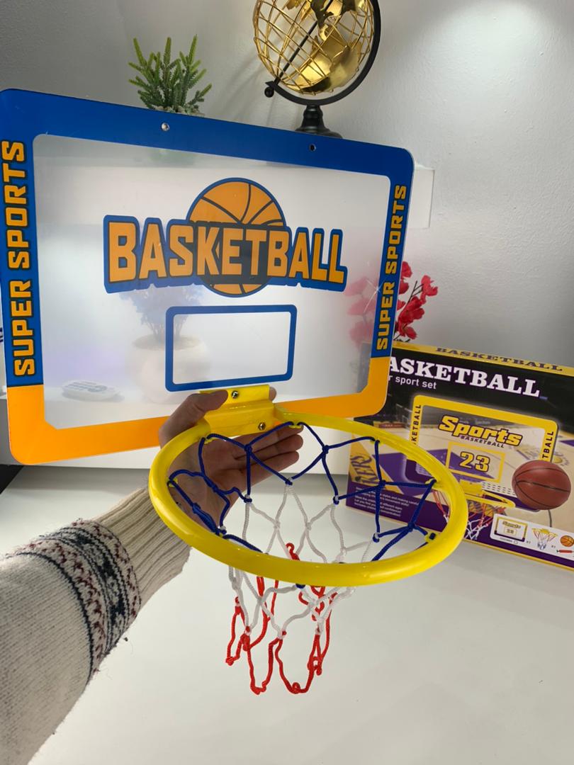 Ensemble de Jeu de Basket-Ball Super Sport – مجموعة لعب كرة السلة - Jouet & Gaming - صورة حقيقية 6