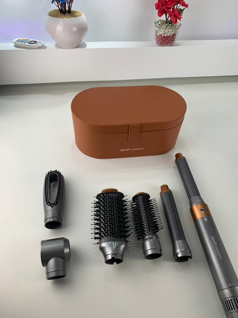 ENZO PROFESSIONAL Kit Supersonic Air Styler 6 en 1 - طقم مصفف الشعر - Électronique - صورة حقيقية 8