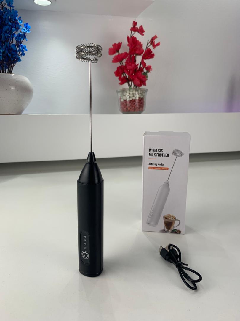 Mousseur à Lait 3 Vitesses Électrique Rechargeable – جهاز صنع رغوة الحليب الكهربائي القابل لإعادة الشحن - Cuisine - صورة 9