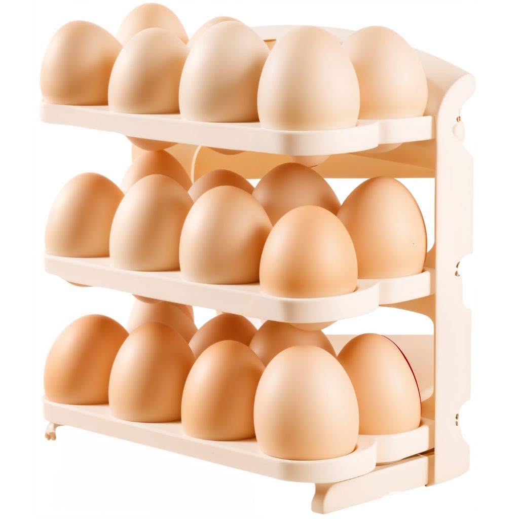 Organisateur d'oeufs 3 Tier – منظم البيض ثلاثة رفوف - Cuisine - صورة 7