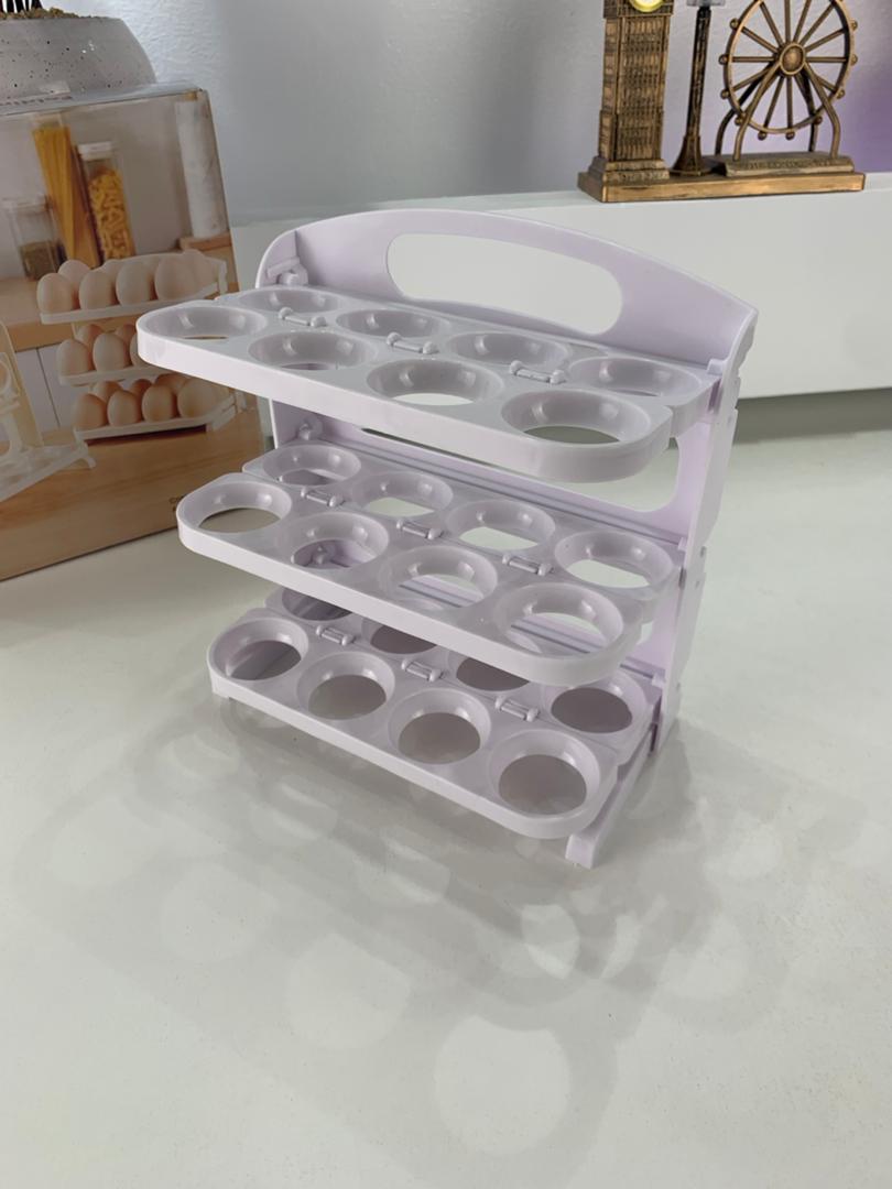 Organisateur d'oeufs 3 Tier – منظم البيض ثلاثة رفوف - Cuisine - صورة 9
