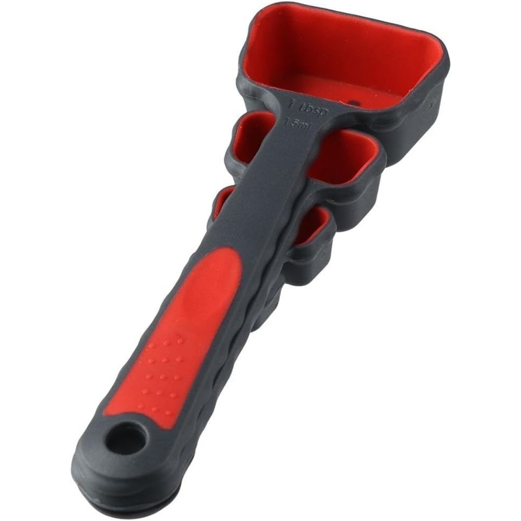 Ouvre-boîte Multifonction 4 en 1 et Cuillères à Mesurer Pliables en Silicone - فتاحة العلب متعددة الوظائف و ملاعق قياس قابلة للطي - Cuisine - صورة 7