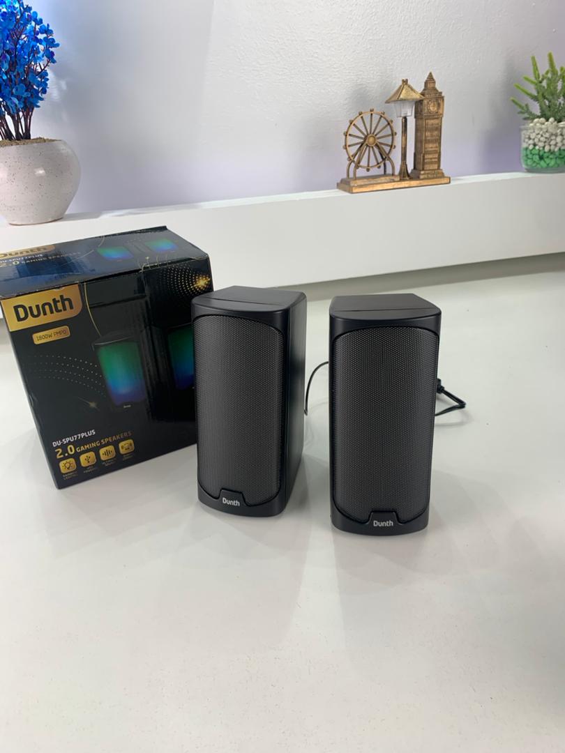 Haut-Parleurs Filaire pour PC DUNTH 1800W DU-SPU77PLUS LED – مكبرات صوت سلكية للكمبيوتر - صورة حقيقية 4