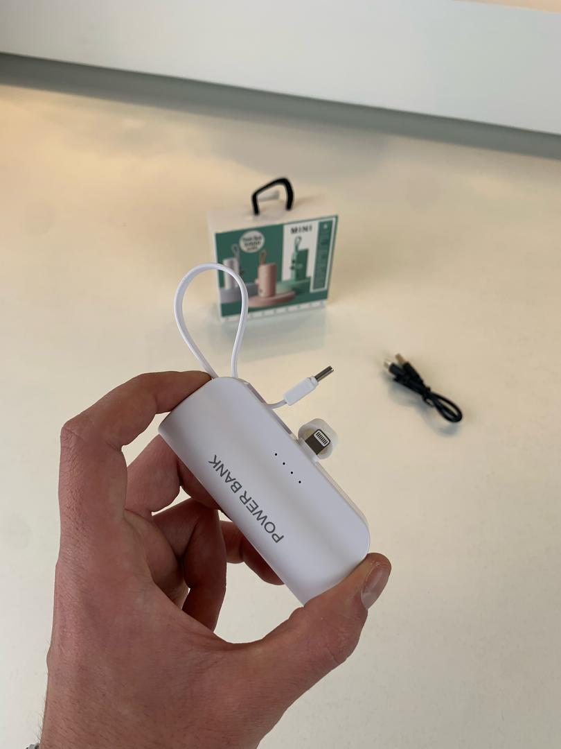 PowerBank 5000mAh et Support Telephone 2en1 – باور بانك - Électronique - صورة حقيقية 11