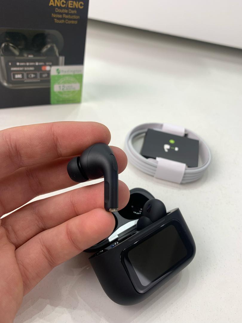 Écouteurs AIRBUDS avec Réduction de Bruit ANC/ENC – سماعات بعزل الصوت الخارجي - Électronique - صورة حقيقية 9