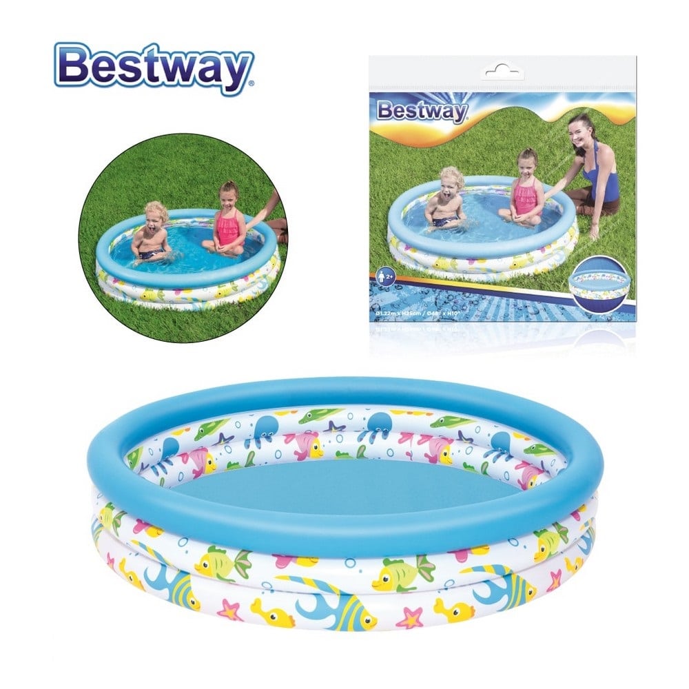 Piscine Ronde Gonflable Pour Enfants 1.02 x 0.25 m Bestway 51008 - Jouet & Gaming - صورة 1