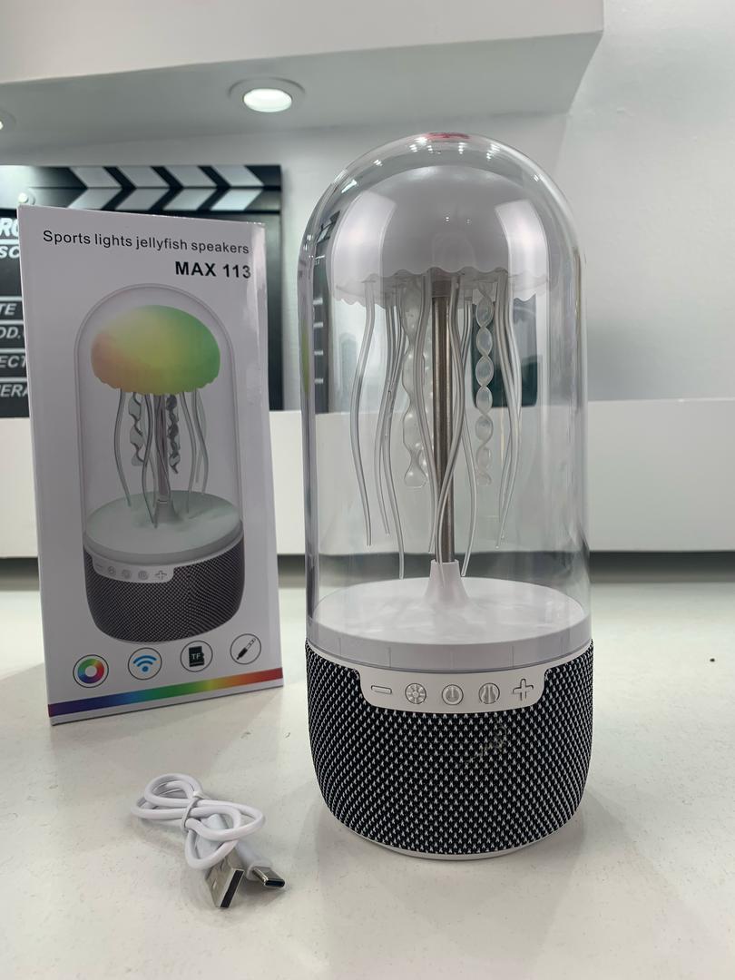 Lampe Méduse Atmosphérique avec Haut-Parleur – مصباح على شكل قنديل البحر - Électronique - صورة حقيقية 10