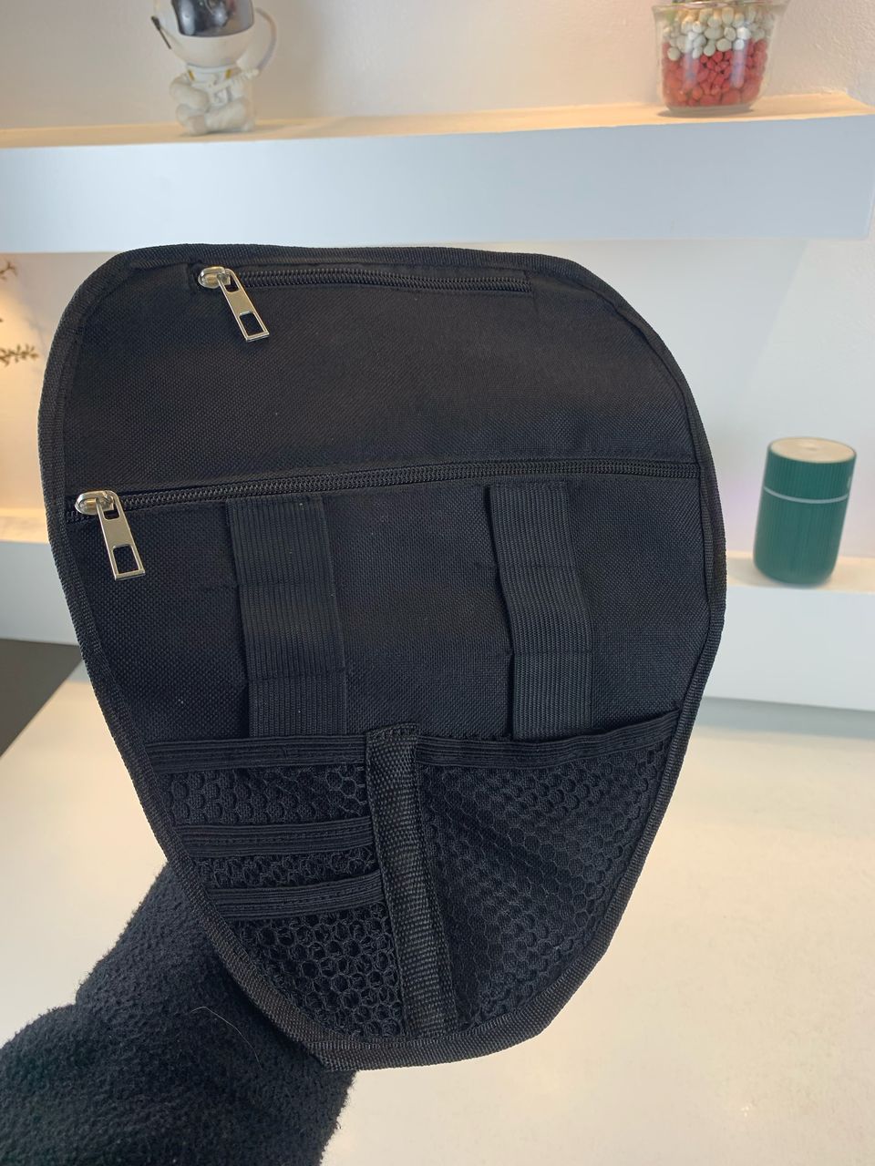 Pochette de Rangement pour Scooter – محفظة تنظيم أغراض الدراجة النارية - Accessoires Auto/Moto - صورة حقيقية 8