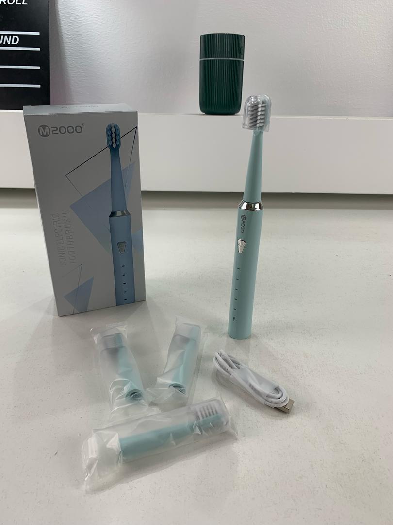 Brosse À Dents Électrique Sonique avec 4 Têtes et 5 Modes – فرشاة أسنان - Électronique - صورة 6