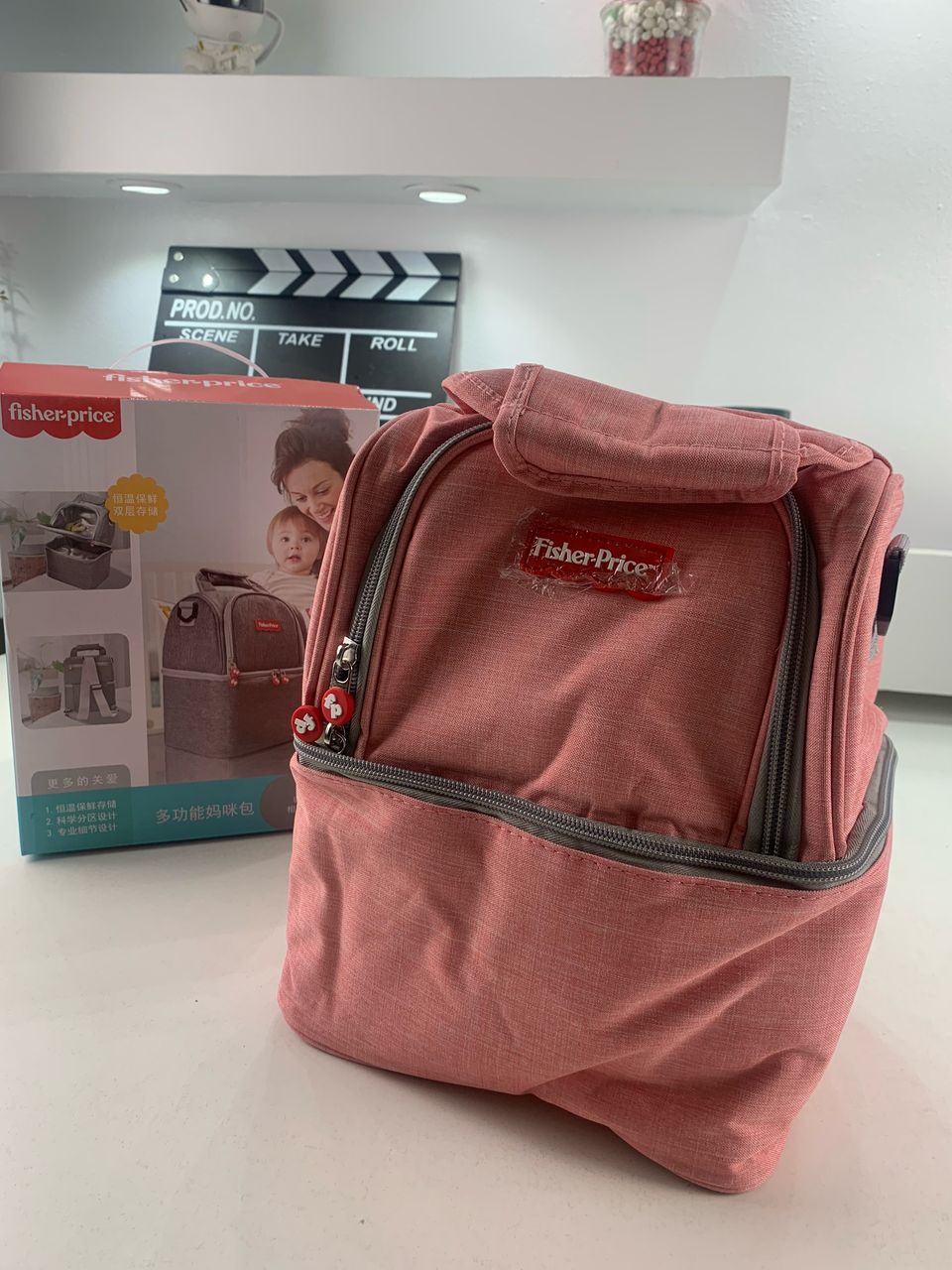 Fisher Price Sac maman avec Plusieurs Compartiments – حقيبة الرضيع - Maternité - صورة حقيقية 10