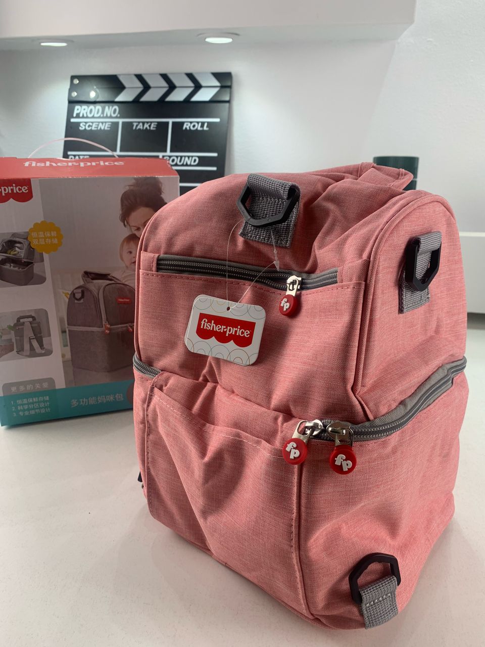 Fisher Price Sac maman avec Plusieurs Compartiments – حقيبة الرضيع - Maternité - صورة حقيقية 12
