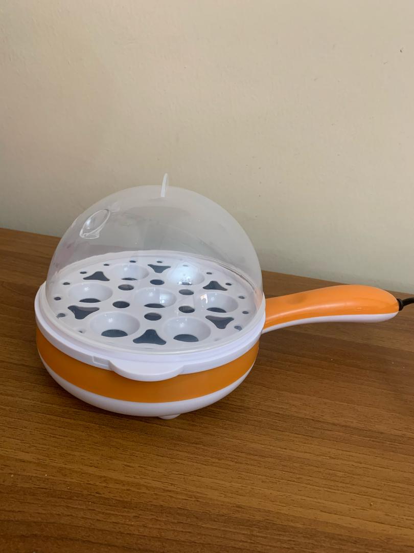 Pot Oeuf et Cuiseur à Vapeur Multifonctionnel 2en1 – مقلاة وجهاز طهي بالبخار - Cuisine - صورة 8