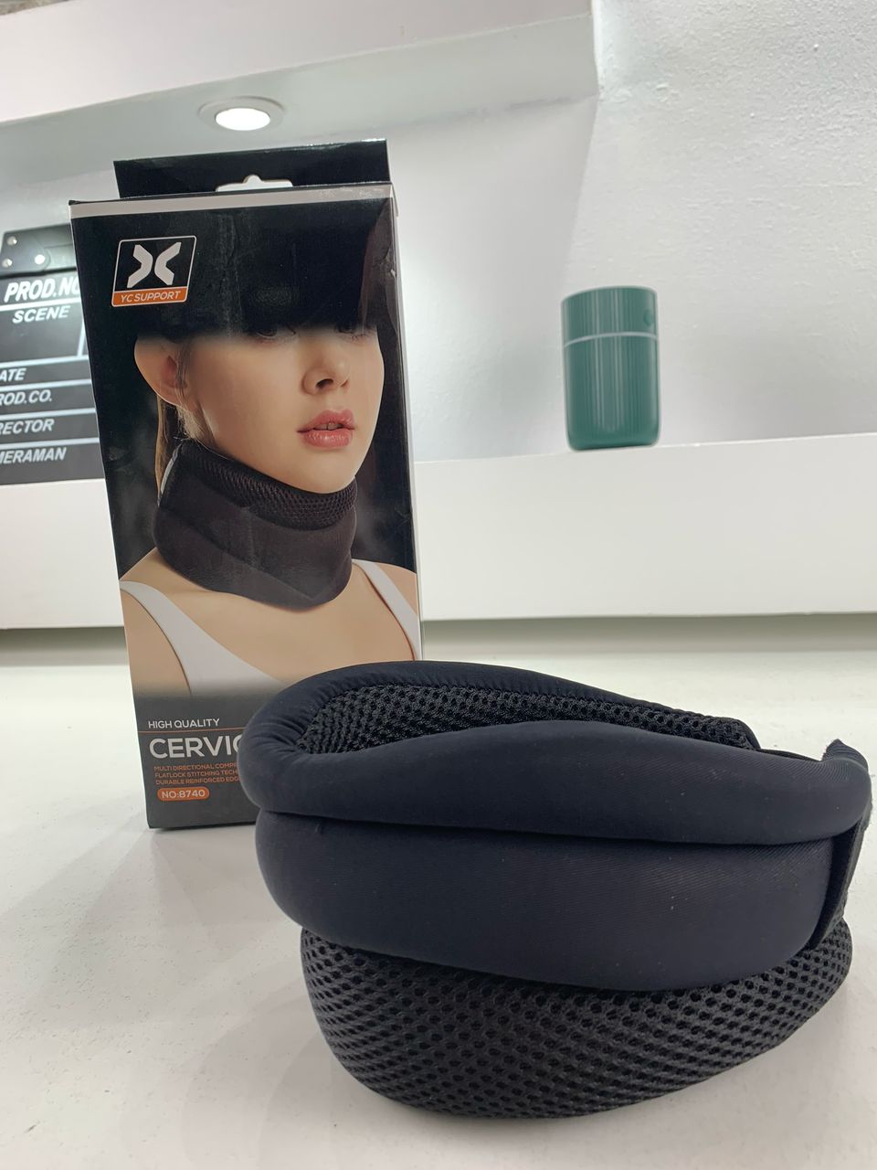 Oreiller cervical unisexe pour le soutien du cou et les douleurs cervicales – وسادة العنق - Soins et Beauté - صورة حقيقية 9