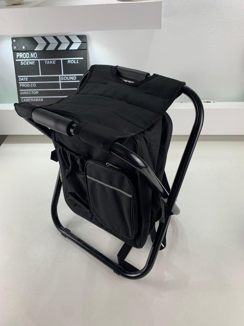 Sac à Dos Isotherme et Chaise Multifonction pour Camping 3en1 – كرسي وحقيبة تخييم - Camping et Randonnée - صورة حقيقية 9