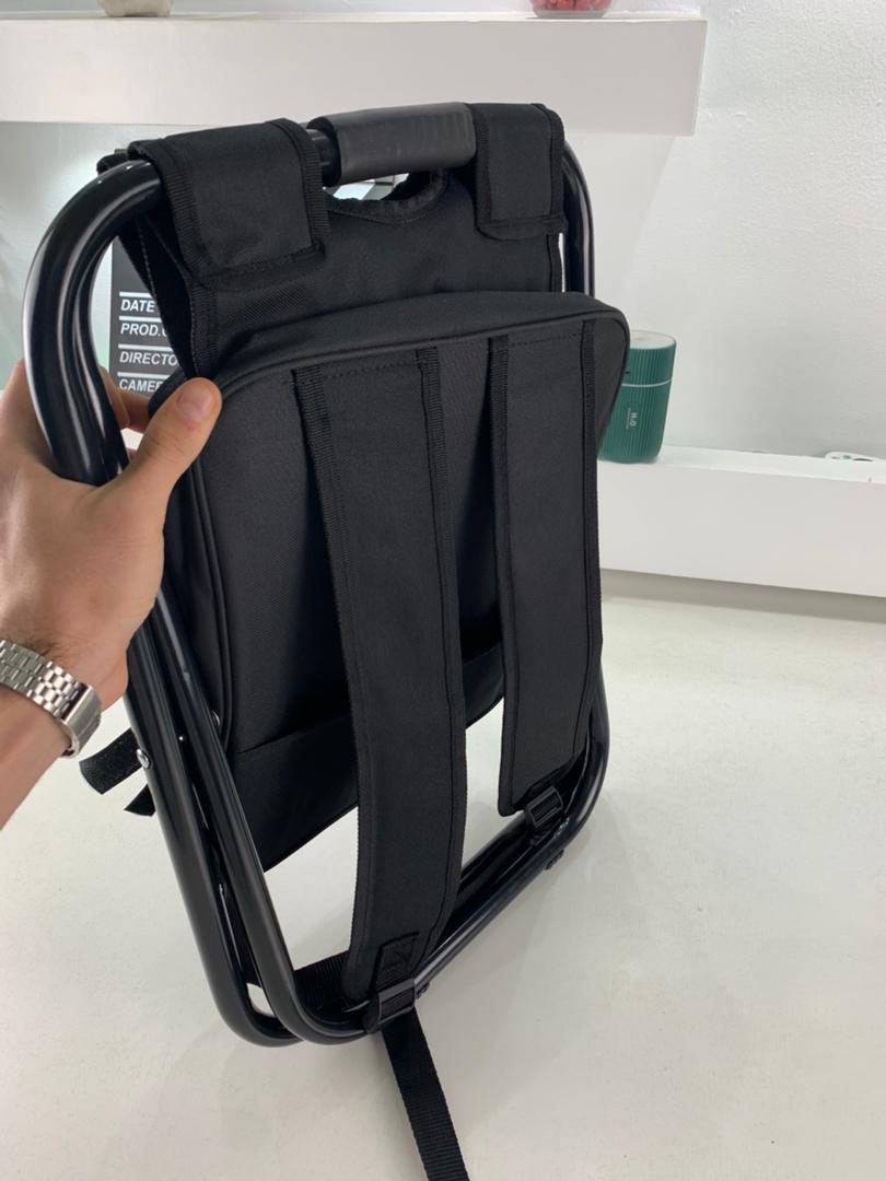 Sac à Dos Isotherme et Chaise Multifonction pour Camping 3en1 – كرسي وحقيبة تخييم - Camping et Randonnée - صورة حقيقية 10