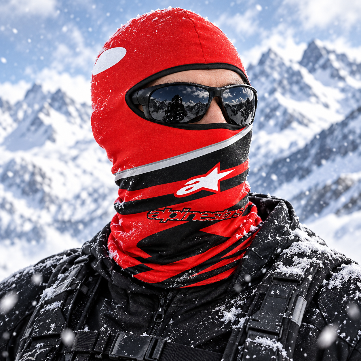 Cagoule Moto Thermique Balaclava Alpinstars - قناع واقي وجه كامل حراري للدراجات النارية
