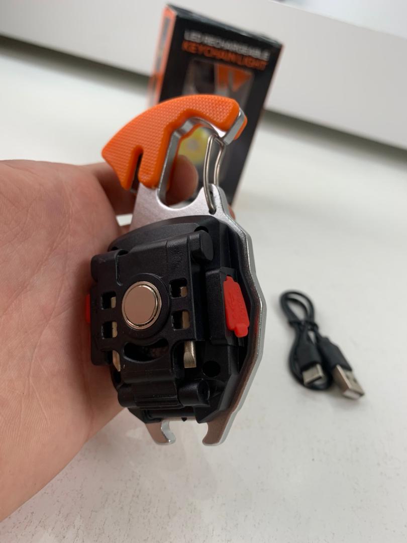Mini Lampe LED Portable Rechargeable 8en1 – مصباح متعدد الإستعمالات - Camping et Randonnée - صورة حقيقية 10