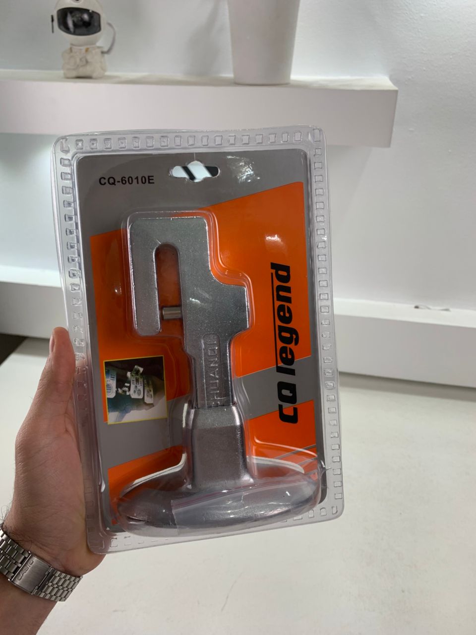 Antivol de pédale d’embrayage en acier inoxydable – أداة حماية للسيارات - Accessoires Auto/Moto - صورة 7
