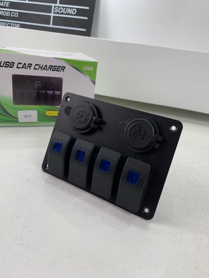 Panneau de commande 12-24V à 4 Interrupteur – لوحة تحكم - Électronique - صورة 9