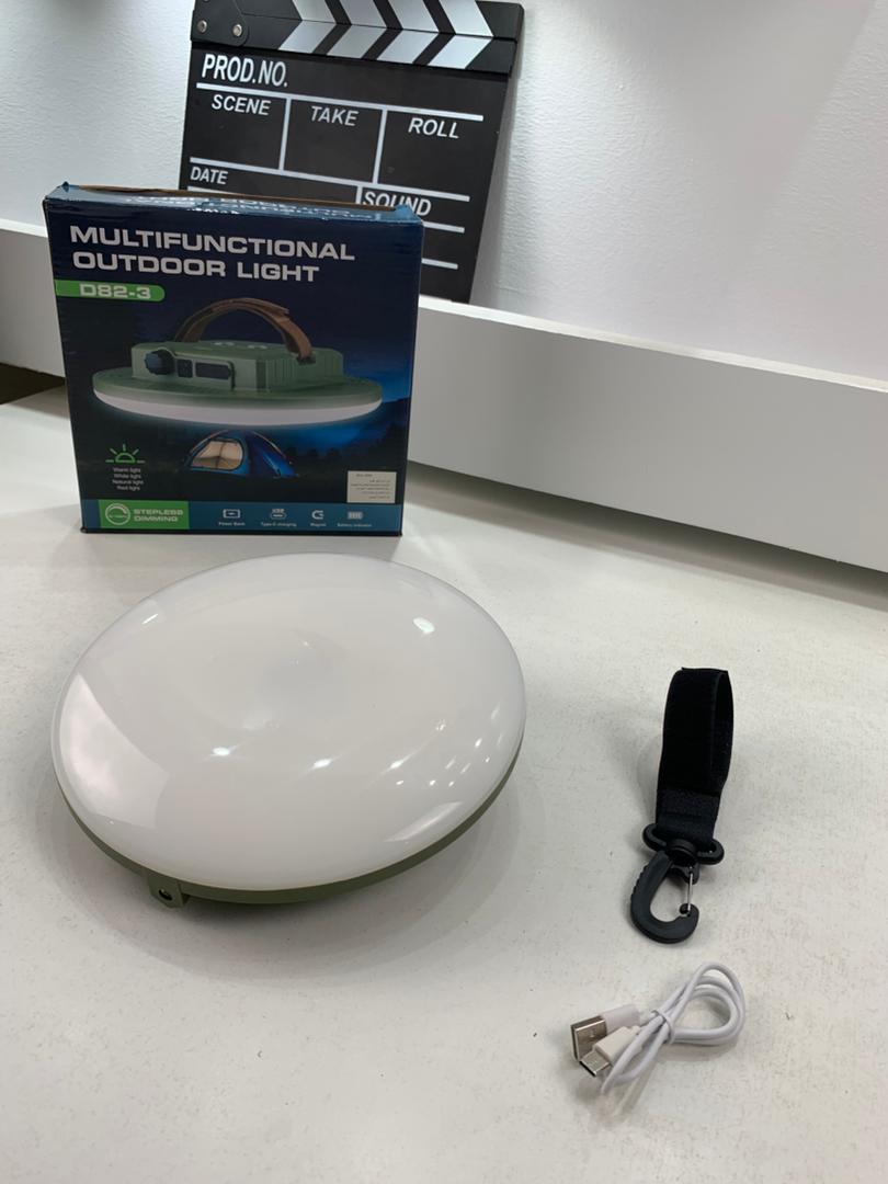 Lampe Camping 13000mAh 4000LM Ultraclair avec Power Bank – مصباح تخييم مع باور بانك - Camping et Randonnée - صورة حقيقية 7
