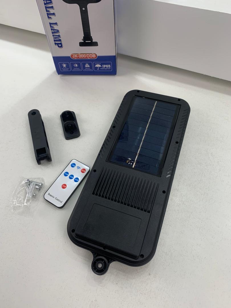 Lampadaires 144LED à énergie solaire étanche IP65 JX200 – مصباح خارجي يعمل بالطاقة الشمسية - Électronique - صورة حقيقية 10