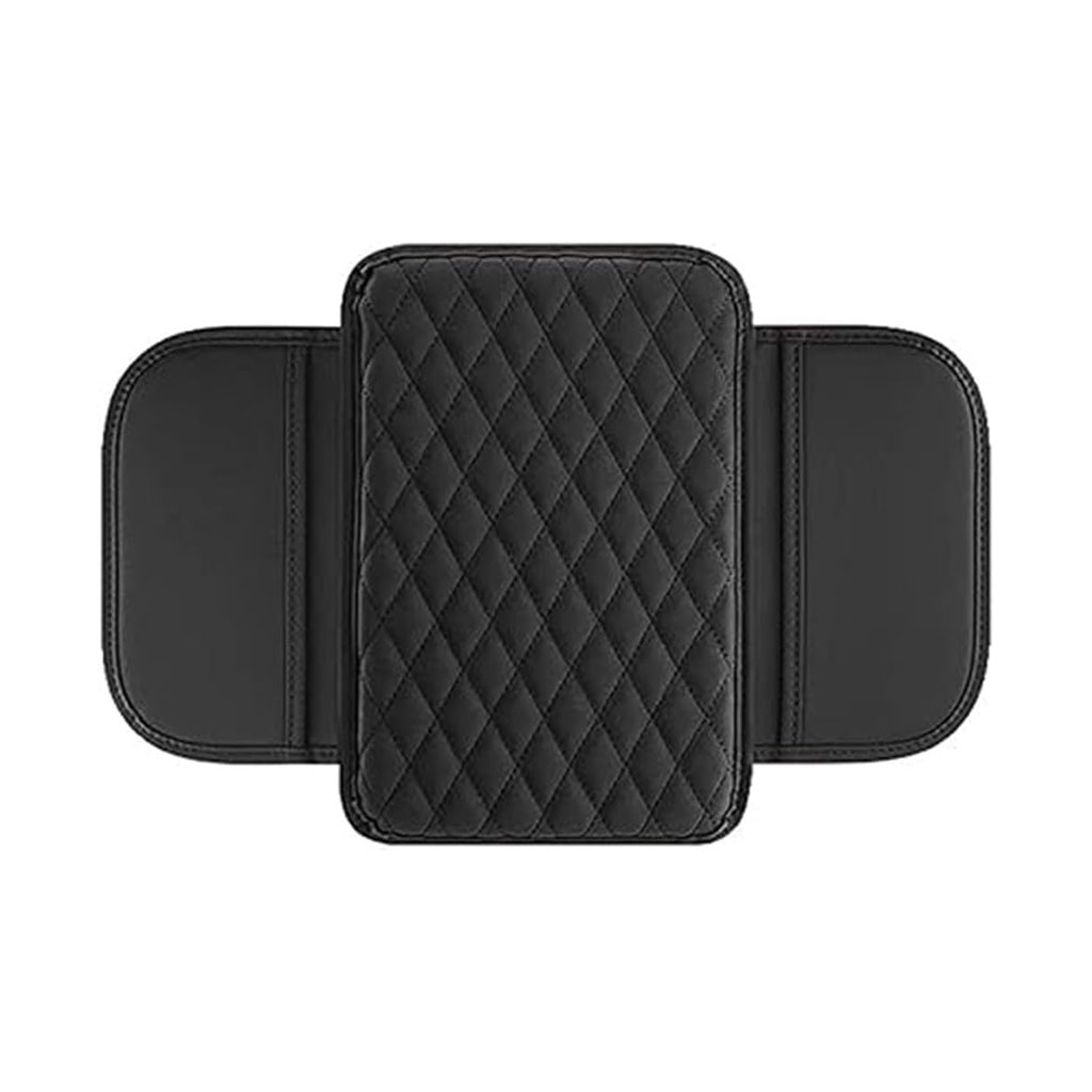 Housse fine pour Accoudoir de voiture en cuir avec 2 sacs de rangement - وسادة مسند الذراع في السيارة - Accessoires Auto/Moto - صورة 9