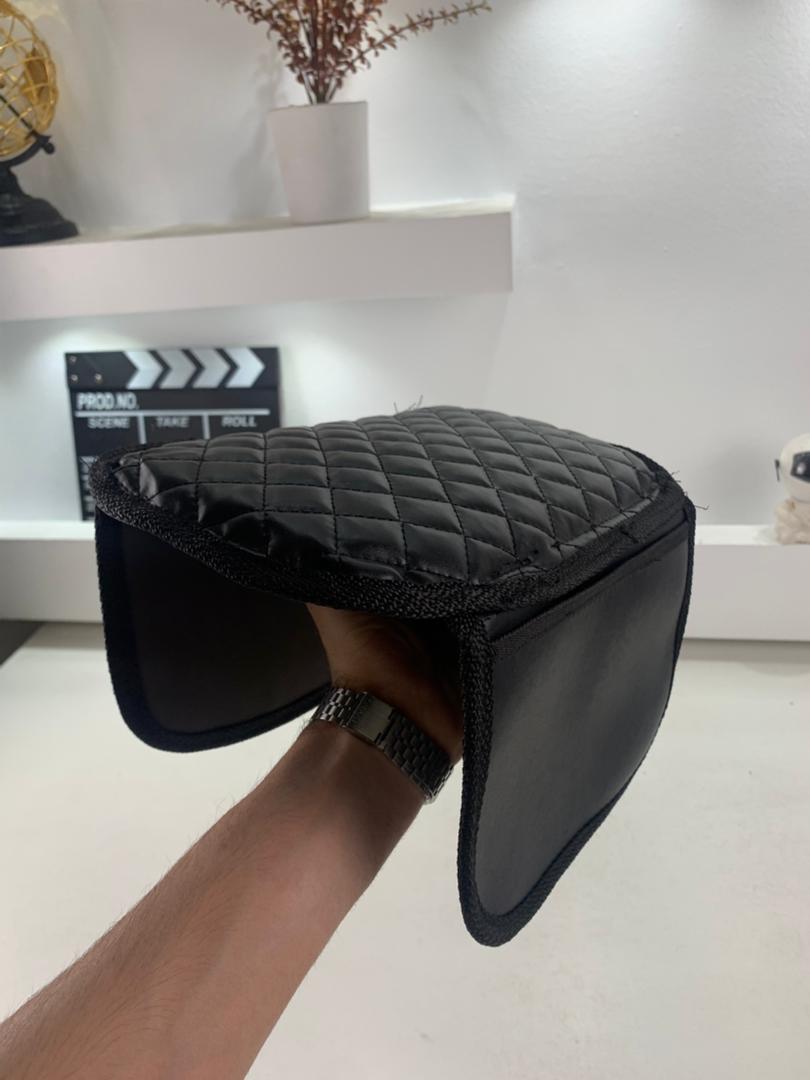 Housse fine pour Accoudoir de voiture en cuir avec 2 sacs de rangement - وسادة مسند الذراع في السيارة - Accessoires Auto/Moto - صورة 12