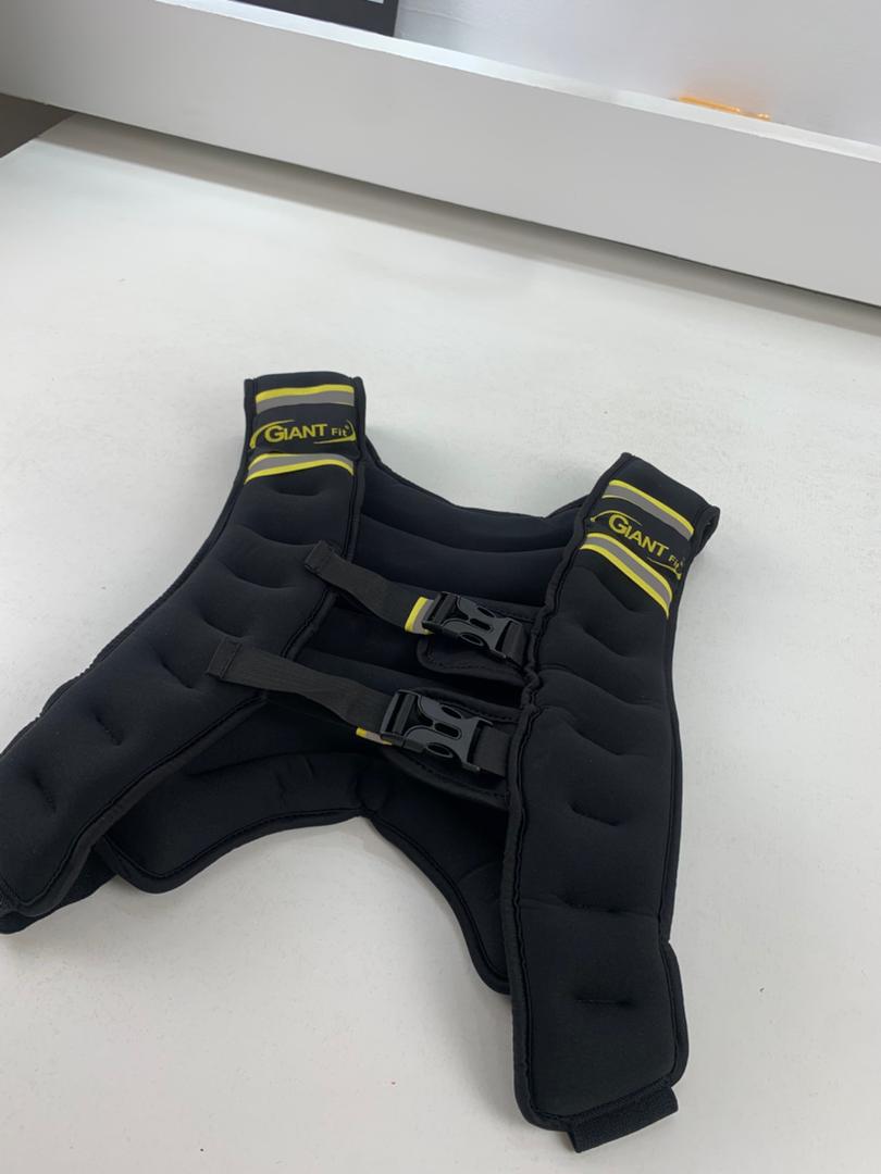 Gilet lesté d’entrainement 5KG réglable avec bretelles élargies – صدرية تدريبات للمحترفين - Sport - صورة 7