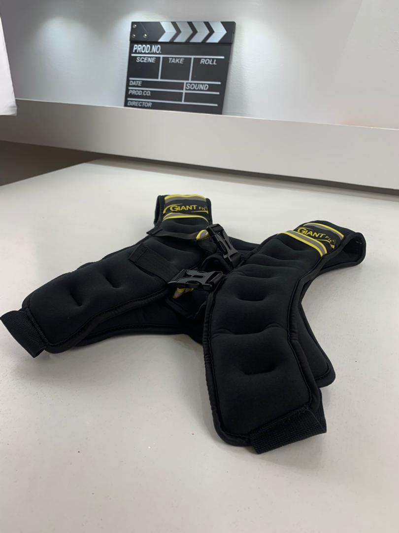 Gilet lesté d’entrainement 5KG réglable avec bretelles élargies – صدرية تدريبات للمحترفين - Sport - صورة 8