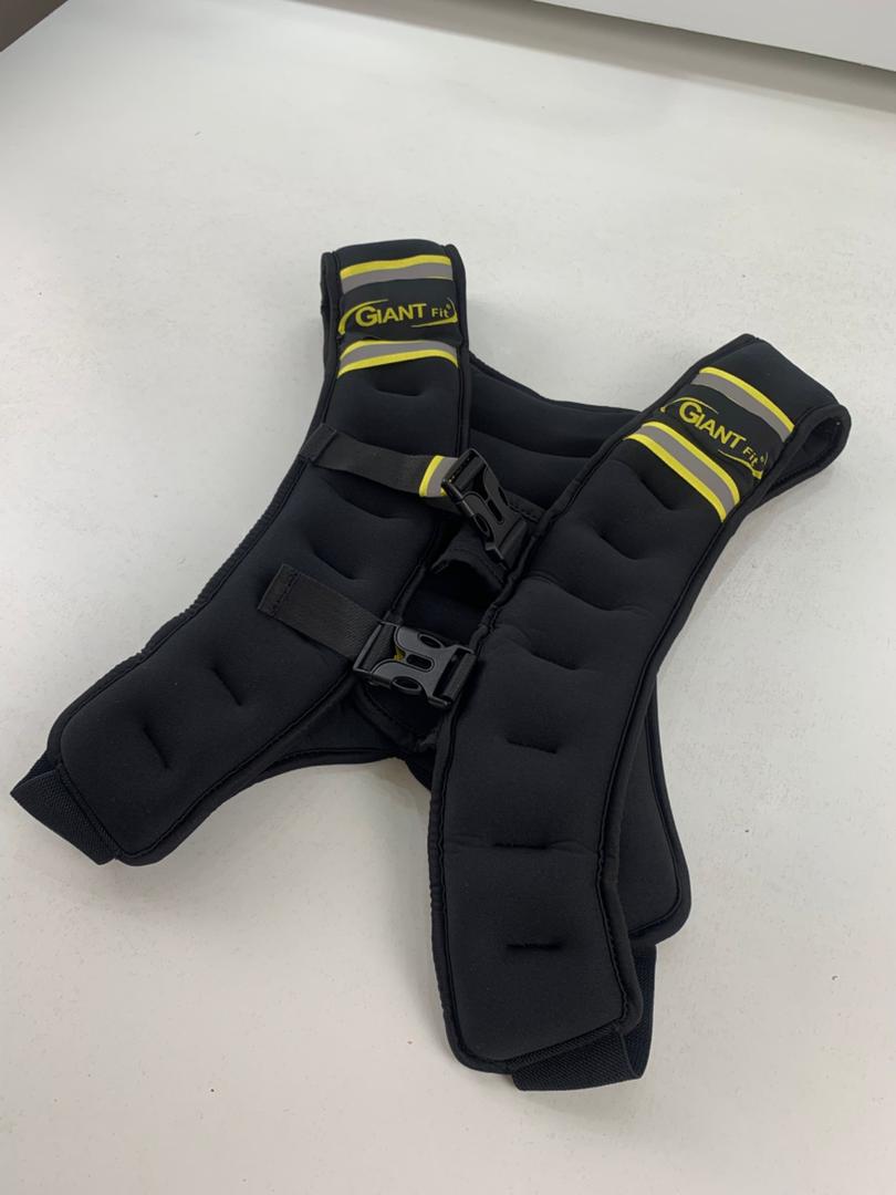 Gilet lesté d’entrainement 5KG réglable avec bretelles élargies – صدرية تدريبات للمحترفين - Sport - صورة 9