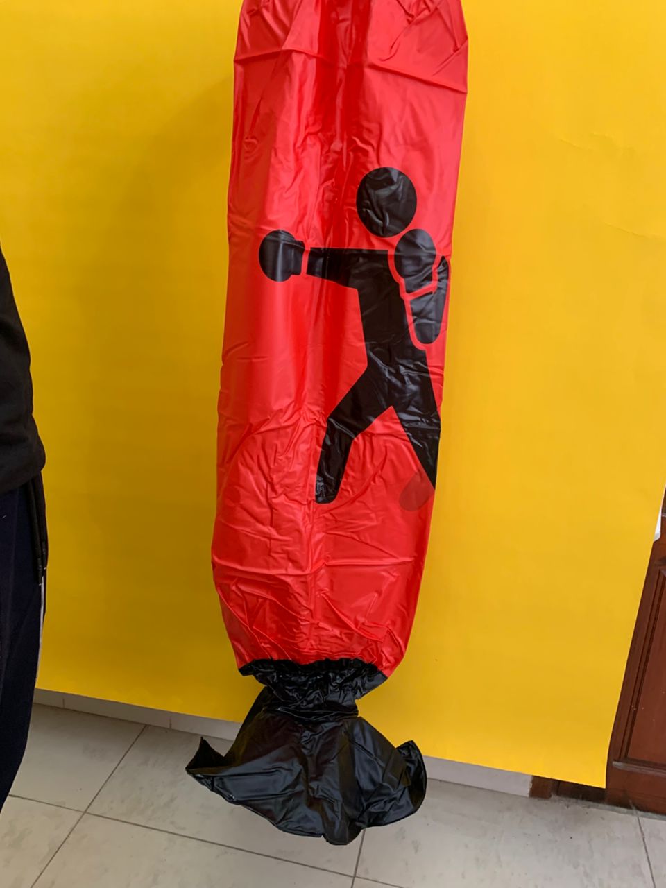 Sac de Boxe Gonflable sur Pied 160cm pour Enfants et Adultes – كيس ملاكمة قابل للنفخ - Sport - صورة حقيقية 7