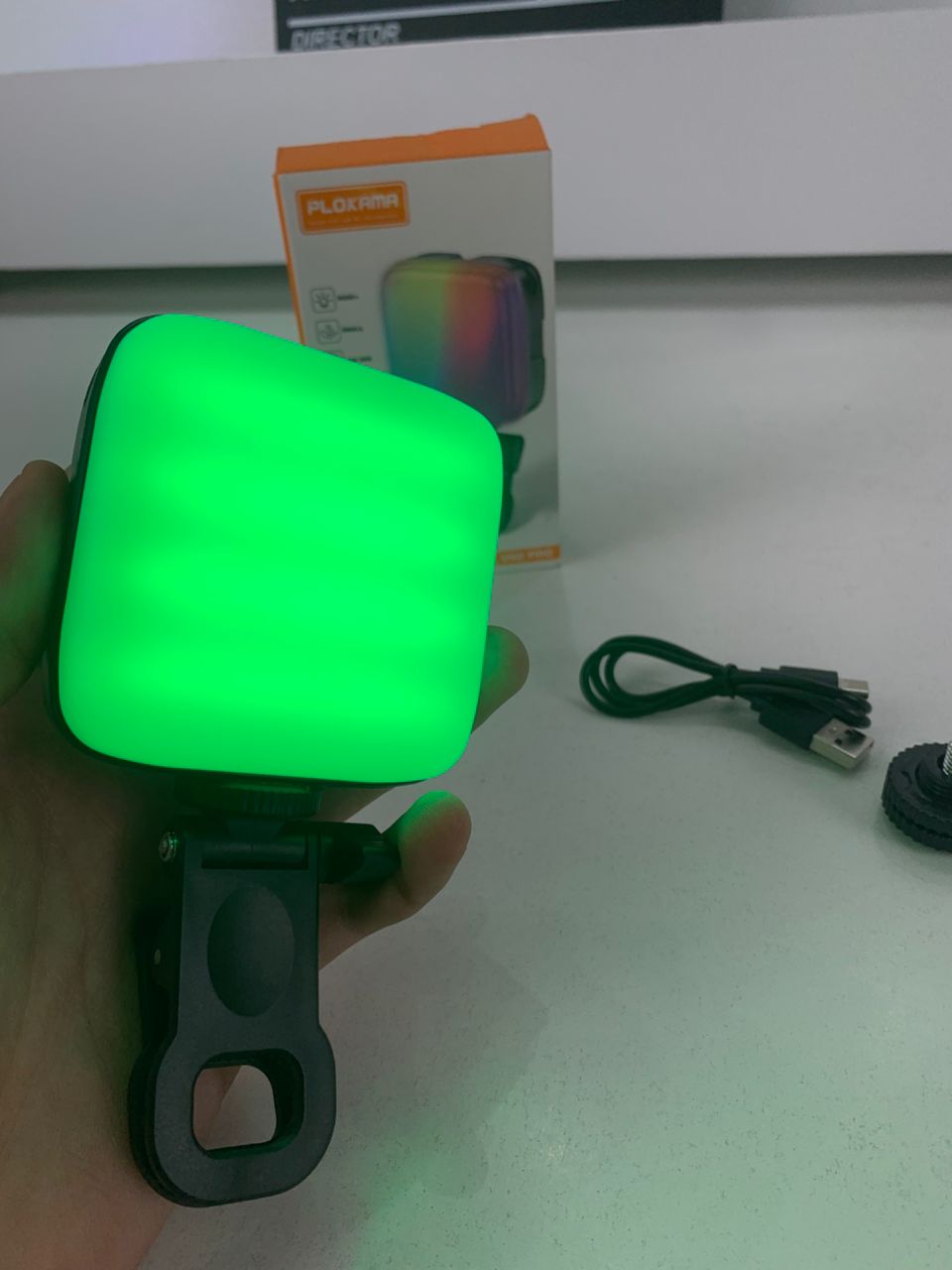 Lampe Selfie RGB Fil Light 3000-9900K U80PRO – مصباح لصناع المحتوى - Électronique - صورة 11