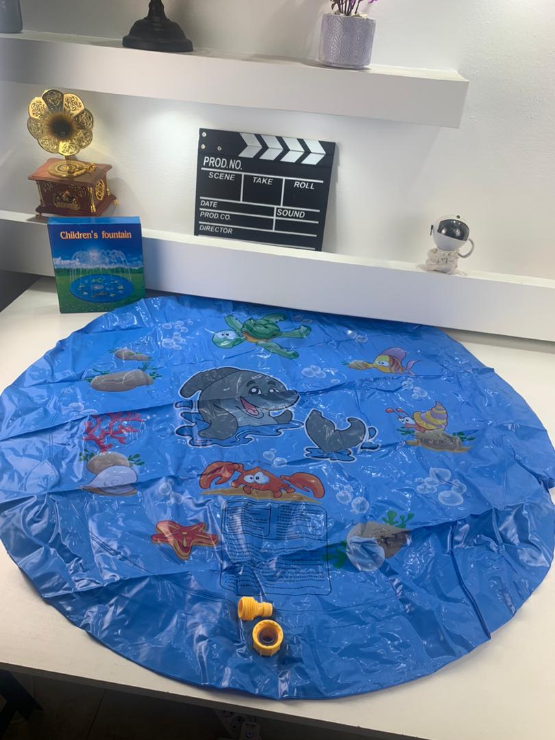 Tapis de Jeu Aquatique Pour Enfants – بساط رش المياه للأطفال - Vacance & Loisir - صورة حقيقية 7
