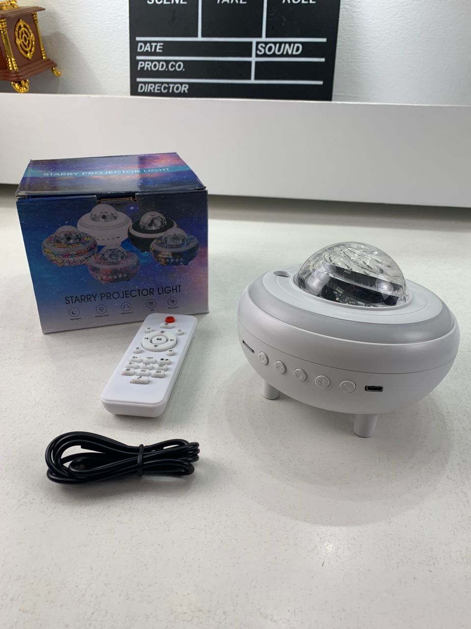 Enceinte Bluetooth et Projecteur de Galaxie 2en1 avec Effet NEBULA- مكبر صوت بلوتوث - Électronique - صورة 7