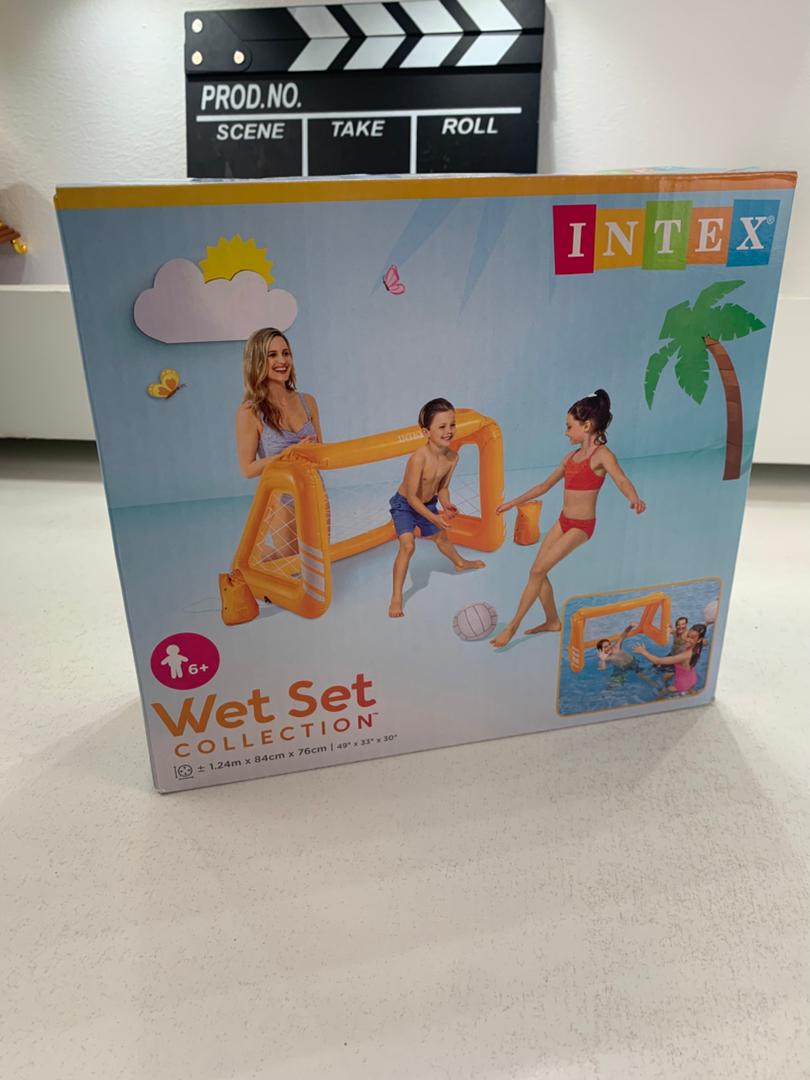 Cage de Water-Polo Gonflable Intex 58507NP – لعبة كرة الماء - Vacance & Loisir - صورة حقيقية 6