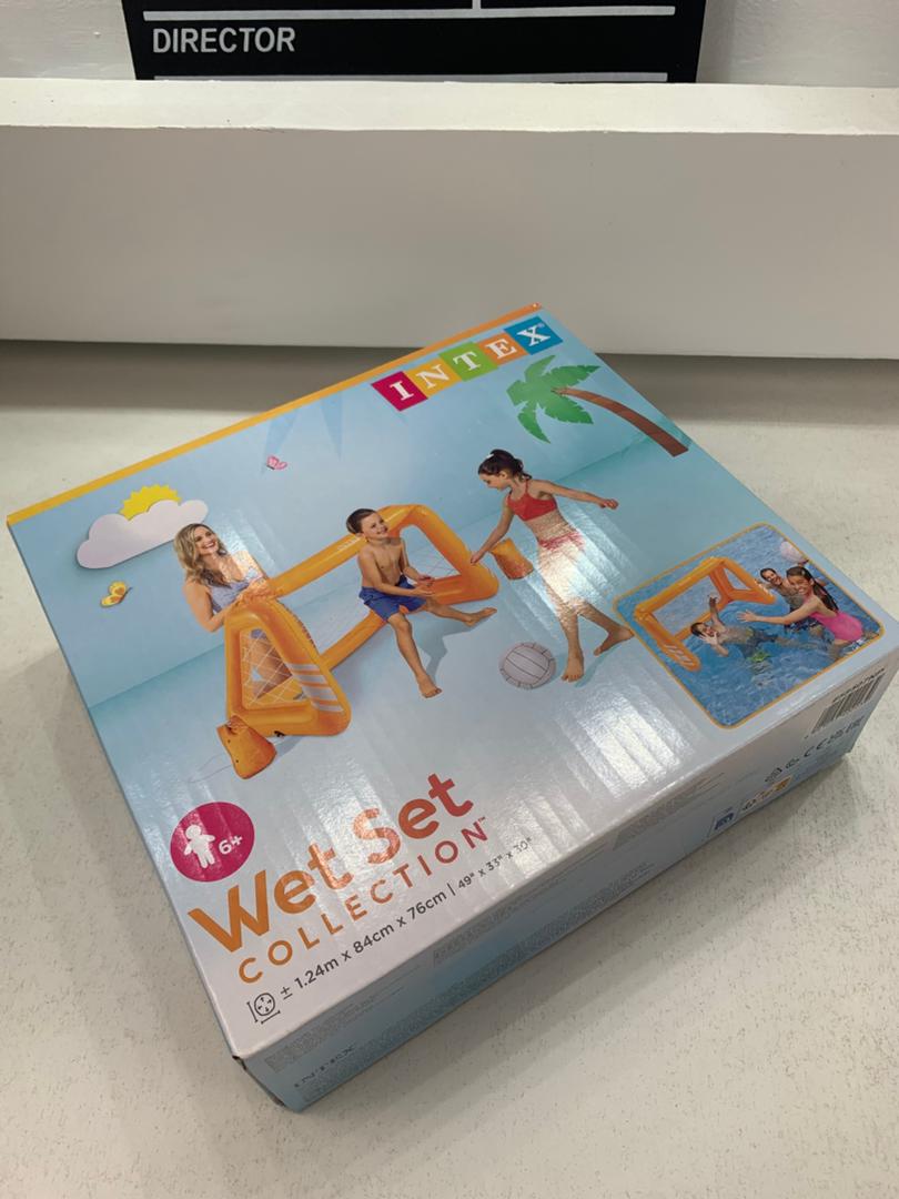 Cage de Water-Polo Gonflable Intex 58507NP – لعبة كرة الماء - Vacance & Loisir - صورة حقيقية 7