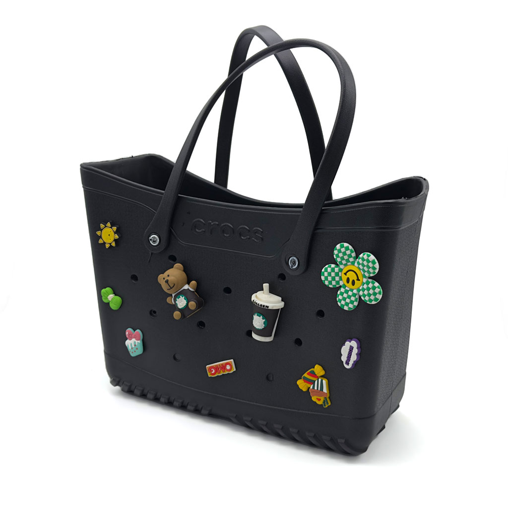 Crocs Sac fourre-tout de plage pour femmes imperméable – حقيبة نسائية للنزهات - Vacance & Loisir - صورة 3