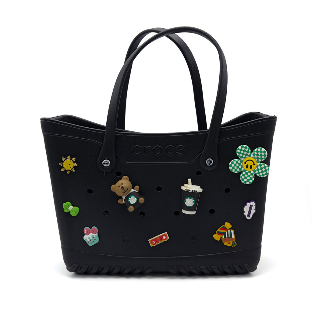 Crocs Sac fourre-tout de plage pour femmes imperméable – حقيبة نسائية للنزهات - Vacance & Loisir - صورة 7
