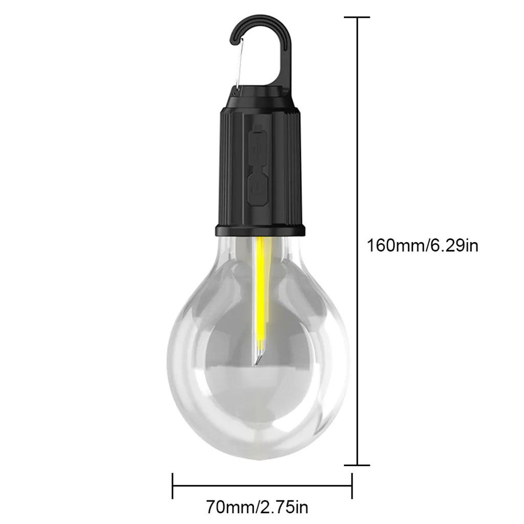 Lampe de Camping Solaire étanche et Rechargeable 3 modes d’éclairage T01-B – مصباح محمول بالطاقة الشمسية - Camping et Randonnée - صورة 5
